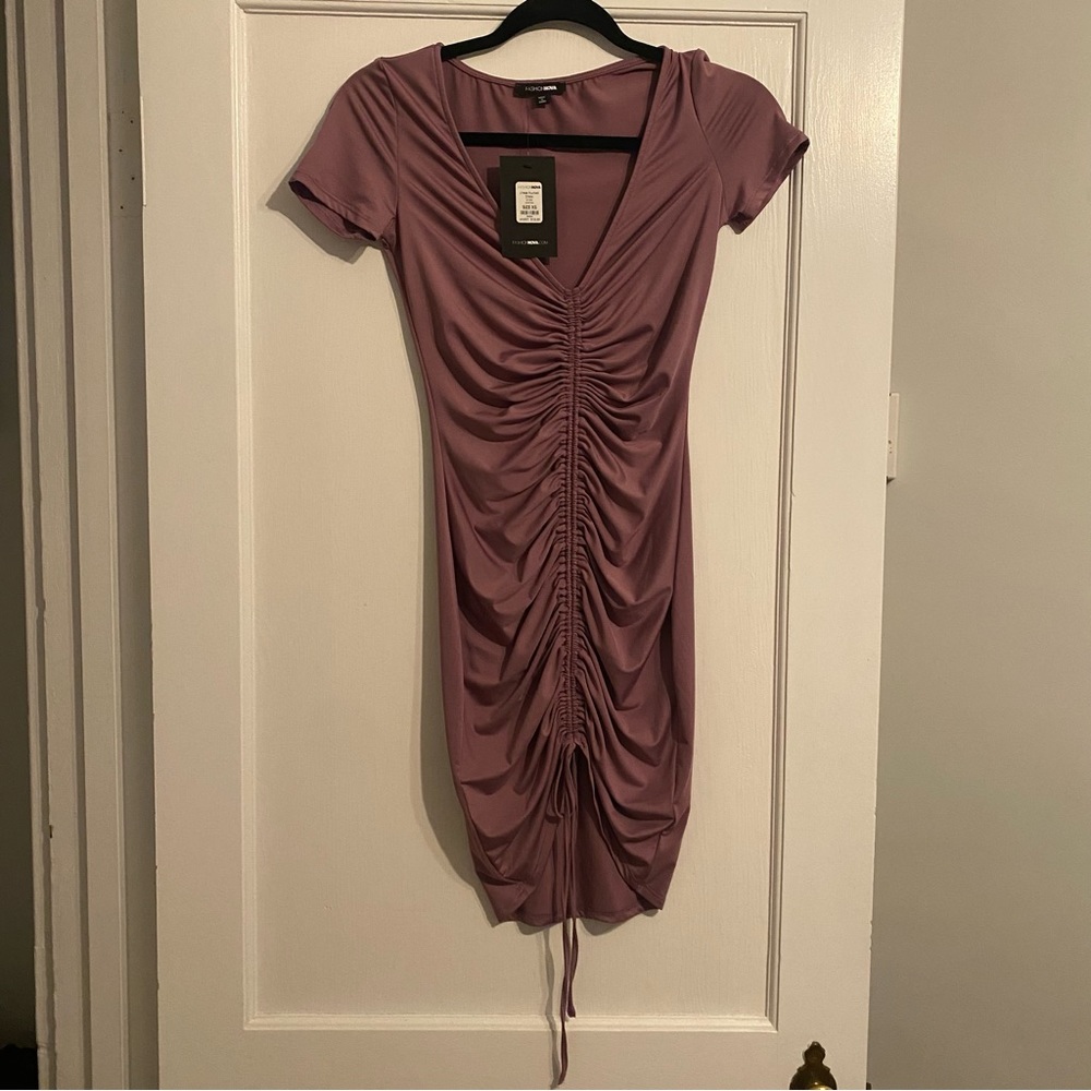 fashion nova Lhasa ruched dress
